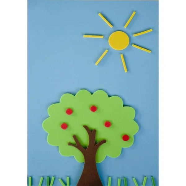 Kit 4 Saisons 540 pcs en mousse assorties - OZ International