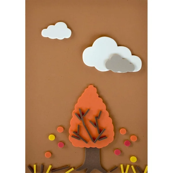 Kit 4 Saisons 540 pcs en mousse assorties - OZ International