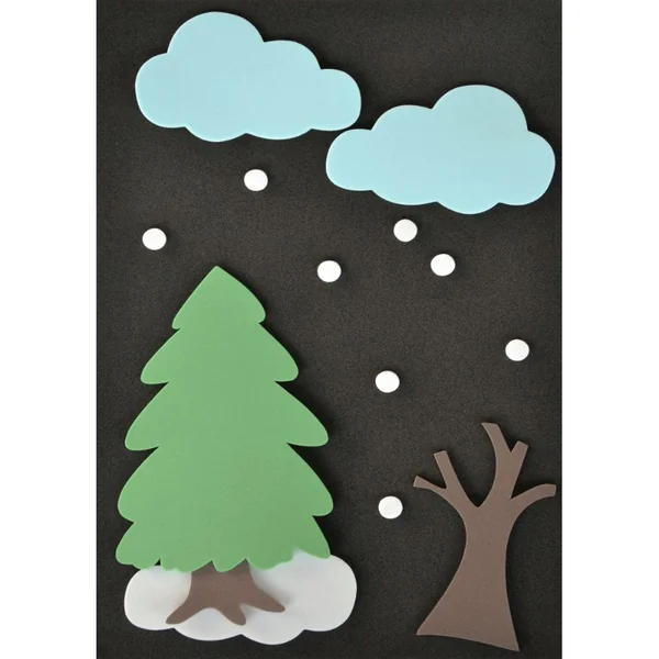 Kit 4 Saisons 540 pcs en mousse assorties - OZ International