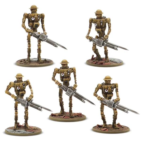 Konflikt '47 - British Commonwealth - Mk I Automated Infantry Squad with MMG