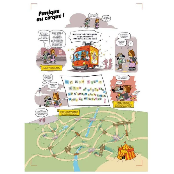 La BD dont tu es le héros : Mène l'enquête avec Pluche et Truffe