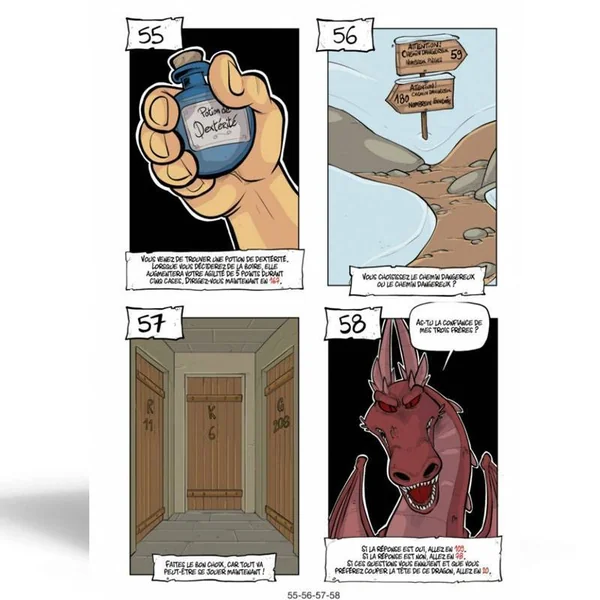 La BD dont vous êtes le héros : Chevaliers 4 - Princesse Gargea