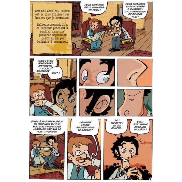 La BD dont vous êtes le héros : Sherlock Holmes Tome 1