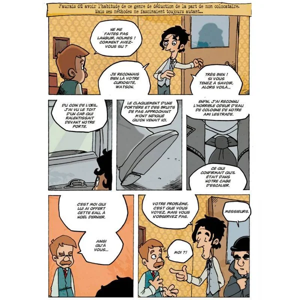 La BD dont vous êtes le héros : Sherlock Holmes Tome 1