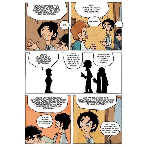 La BD dont vous êtes le héros : Sherlock Holmes Tome 1