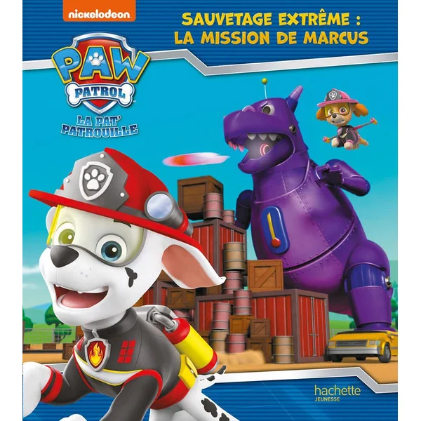 LA PAT PATROUILLE - LIVRE - SAUVETAGE EXTREME MARCUS