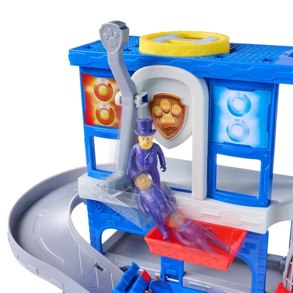 LA PAT' PATROUILLE - PLAYSET POSTE DE POLICE PUP SQUAD SEARCH & RESCUE