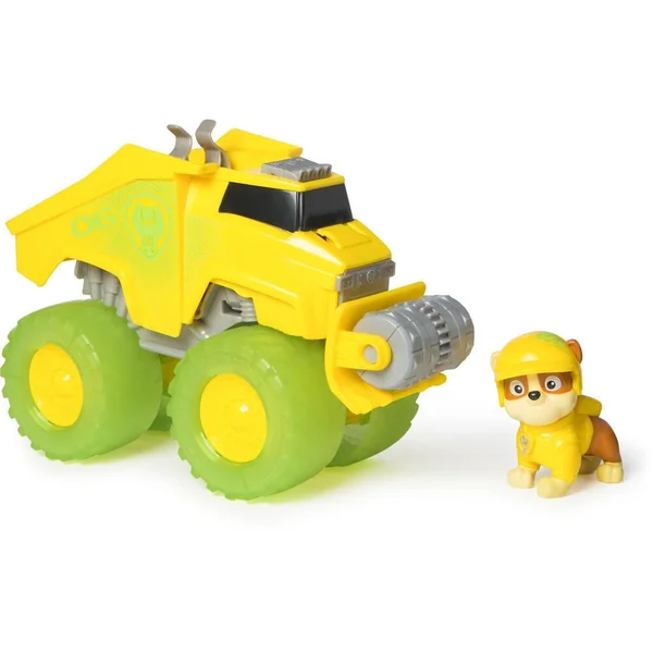 LA PAT'PATROUILLE- PACK DE 2 VEHICULES GLOW IN THE DARK RESCUE WHEELS