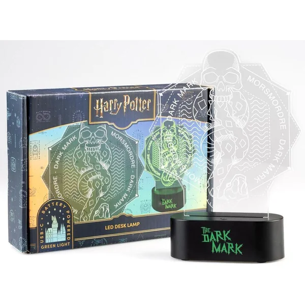 LAMPE DE TABLE LED HARRY POTTER LA MARQUE DES TENEBRES