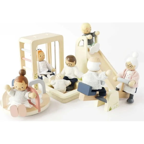 Le Toy Van Ensemble de terrain de jeu extérieur pour poupées