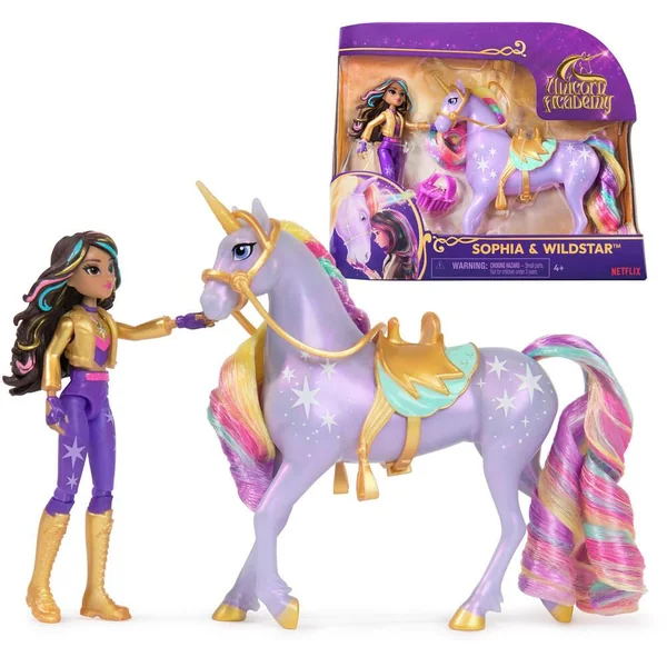 L'ECOLE DES LICORNES - COFFRET LICORNE ET POUPEE