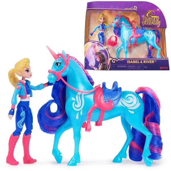 L'ECOLE DES LICORNES - COFFRET LICORNE ET POUPEE