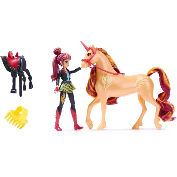 L'ECOLE DES LICORNES - COFFRET LICORNE ET POUPEE