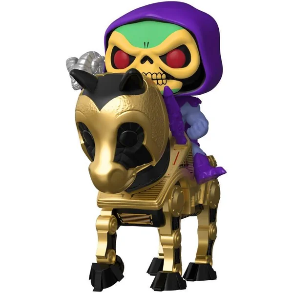 LES MAITRES DE L'UNIVERS - FIGURINE POP - CHEVAL NIGHT STALKER AVEC SKELETOR