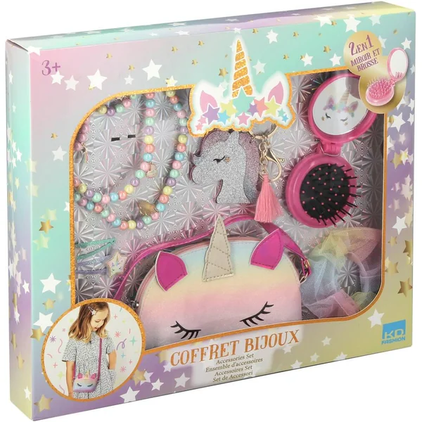 LICORNE - KD FASHION - GRAND COFFRET BIJOUX ET ACCESSOIRES
