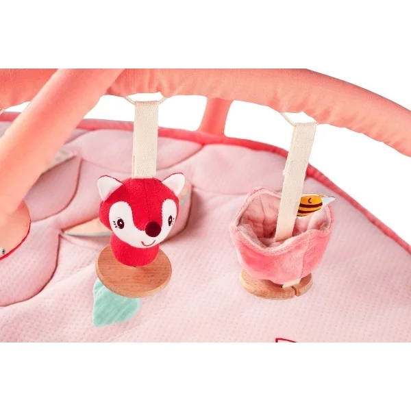 Lilliputiens - tapis de jeu pour enfants avec arche - aventure forestière