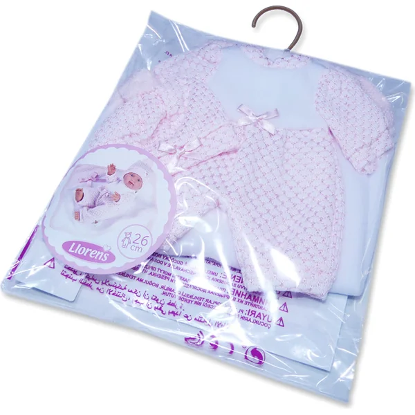 Llorens M26-310 vêtements pour poupée NEW BORN taille 26 cm