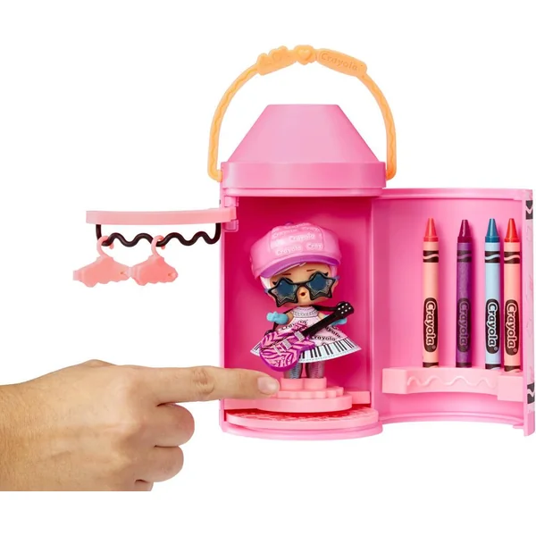 LOL SURPRISE - LOVES CRAYOLA COLOR ME STUDIO POUPEE 7.5 CM