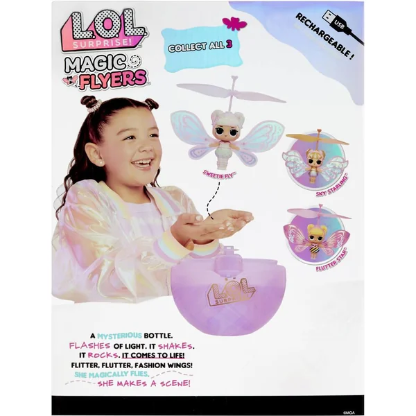 LOL SURPRISE MAGIC FLYERS MINI POUPEE 7.5 CM SWEETIE FLY VOLANTE
