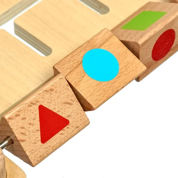 Lucy & Leo 209 Formes géométriques avec modèles - labyrinthe en bois