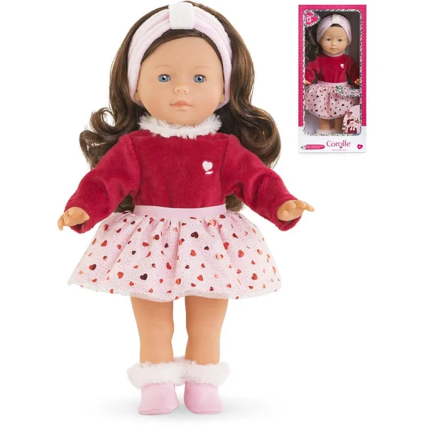 MA COROLLE - POUPEE PERLE PETALES DE CŒURS 36 CM