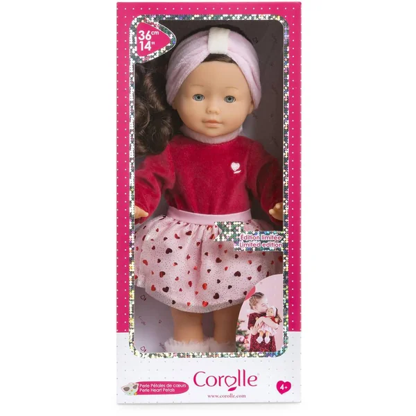 MA COROLLE - POUPEE PERLE PETALES DE CŒURS 36 CM