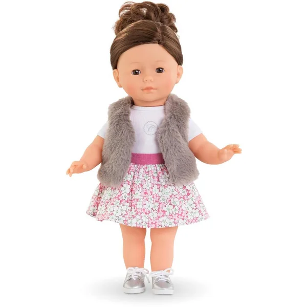 MA COROLLE - VESTE FAUSSE FOURRURE - VETEMENT POUR POUPEE - COROLLE VETEMENTS