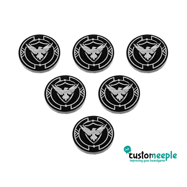 Marqueurs de Factions Compatibles pour Le Trône de Fer : le Jeu de Figurines