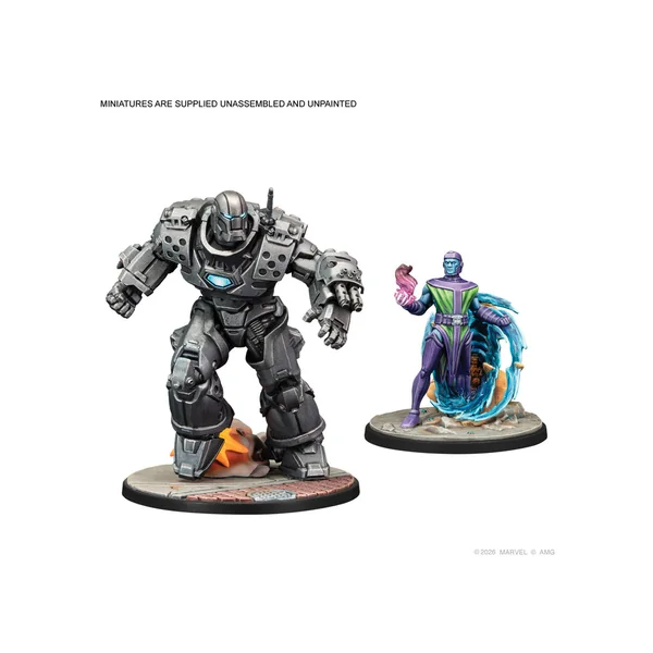 Marvel Crisis Protocol : Iron Lad, Iron Monger, Kang the Conqueror & Rescue