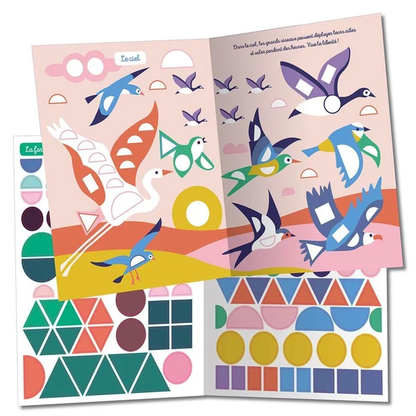 MES TOUT PREMIERS AUTOCOLLANTS - 1000 PREMIERES GOMMETTES FORMES LA NATURE