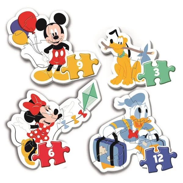 MICKEY ET SES AMIS - PUZZLE SUPER COLOR MON PREMIER PUZZLE