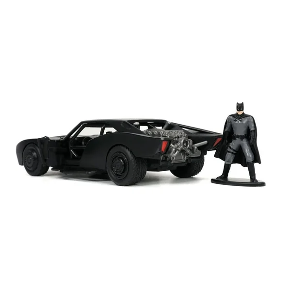 Miniature 1:32 DC Comics Batmobile the batman black 2022 avec figurine - Jada Toys