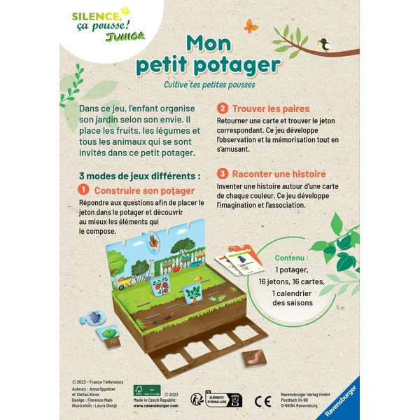 MON PETIT POTAGER - SILENCE CA POUSSE