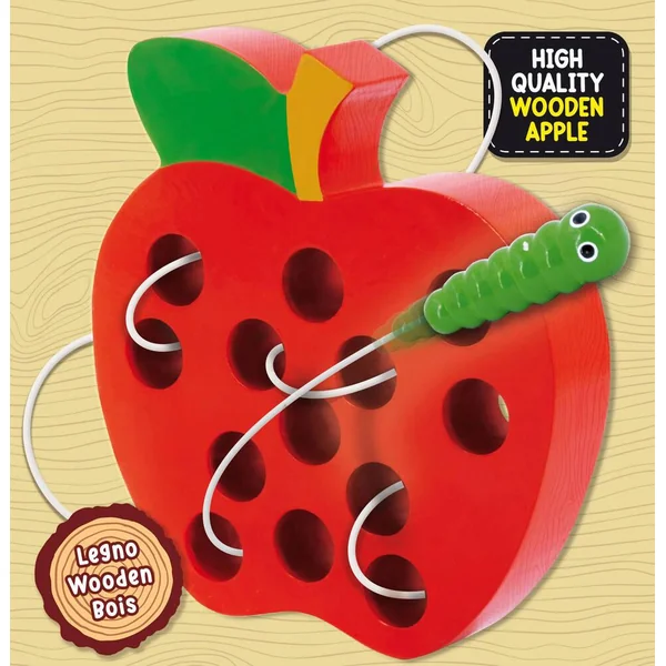 MONTESSORI BABY PUZZLE 2 EN 1 - CHENILLE FRUITS ET CO