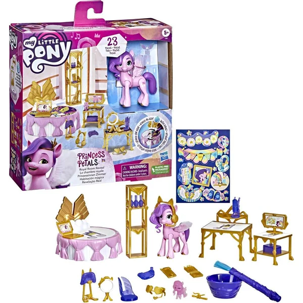 MY LITTLE PONY: A NEW GENERATION LA CHAMBRE ROYALE AVEC PRINCESSE PÉTALES