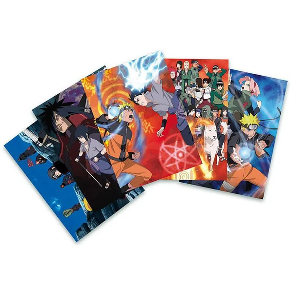 NARUTO SHIPPUDEN - PACK MUG 320 ML ET ACRYL® ET CARTES POSTALES NARUTO