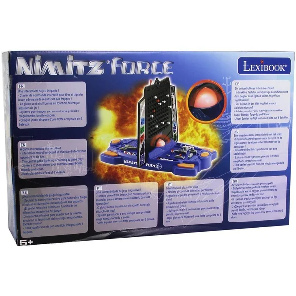 NIMITZ® FORCE - BATAILLE NAVALE ELECTRONIQUE AVEC EFFETS SONORES ET LUMINEUX
