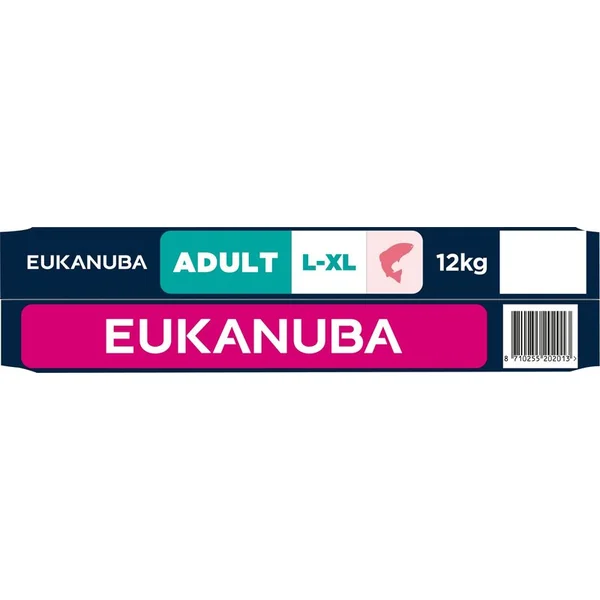 Nourriture EUKANUBA Adult Large riche en saumon et orge 12 kg