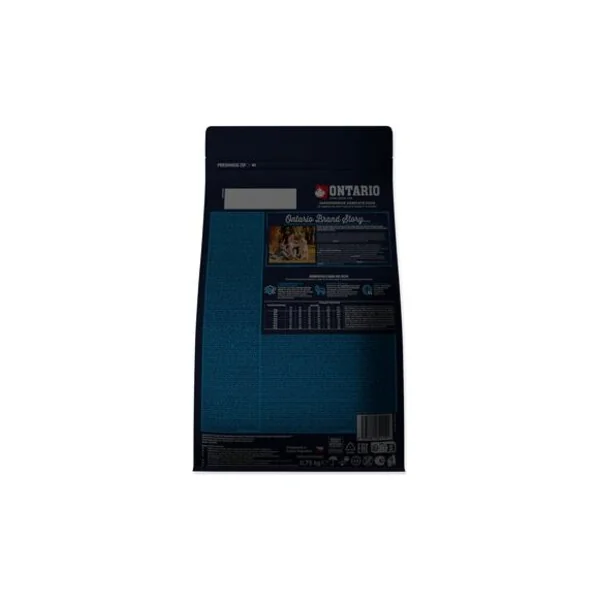 Nourriture Ontario Puppy & Junior All Breeds Monoprotéine Thon & Patates Douces 0,75kg