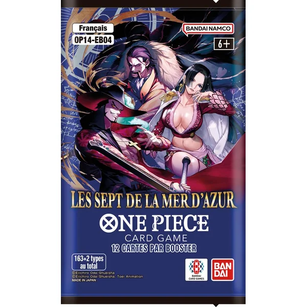 One Piece – OP14 – Les Sept de la Mer d’Azur – Display de 24 Boosters – FR