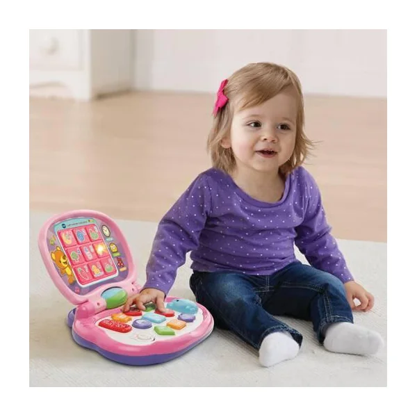 ORDINATEUR LUMI ORDI DES TOUT PETITS ROSE