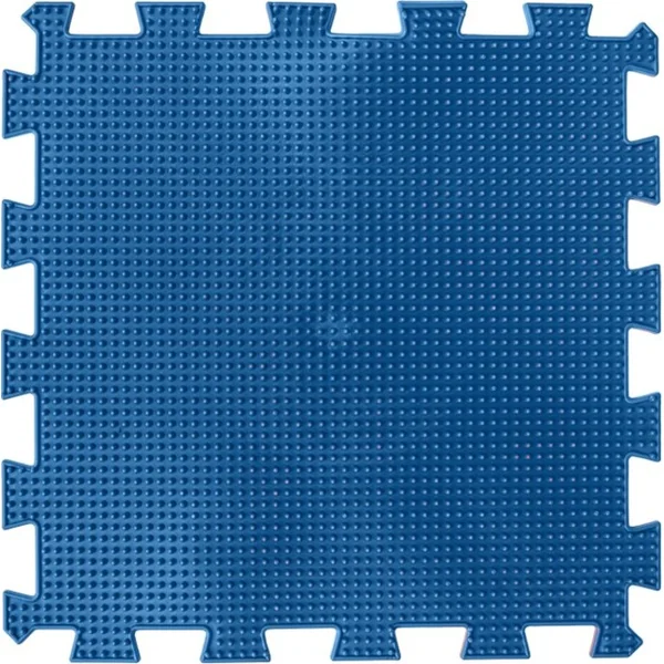 Ortek Tapis de massage orthopédique Puzzle "Mix" 9 éléments Bleu