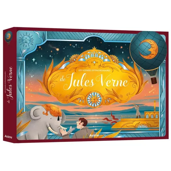 Papiers découpés - Les voyages extraordinaires de Jules Verne - Auzou