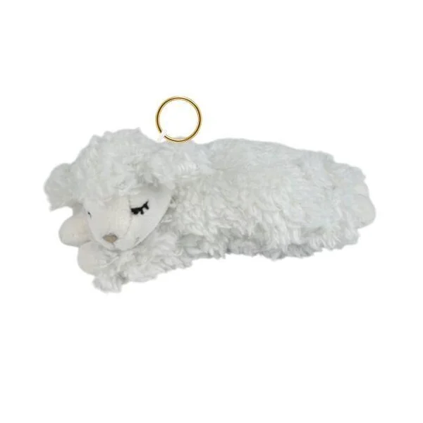 PELUCHE NEMU NEMU - DODO - MOUTON BLANC - TAILLE S - 17 CM