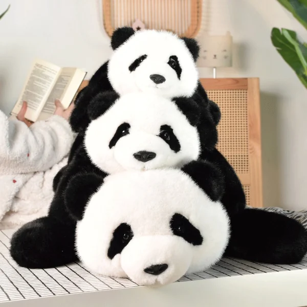 Peluche Panda Bao 42 cm : Dans la Forêt tropicale - Histoire d'Ours