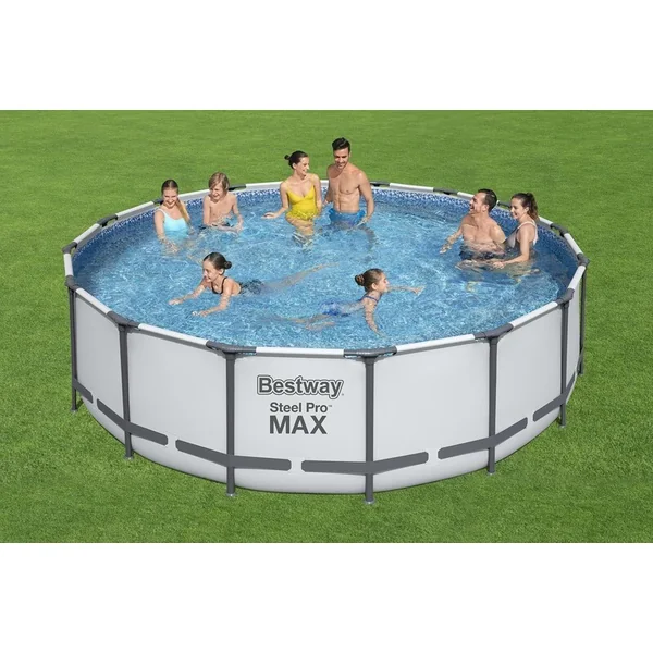 Piscine de jardin Bestway 5612X Steel Pro MAX 4,27m x 1,22m Pool Set