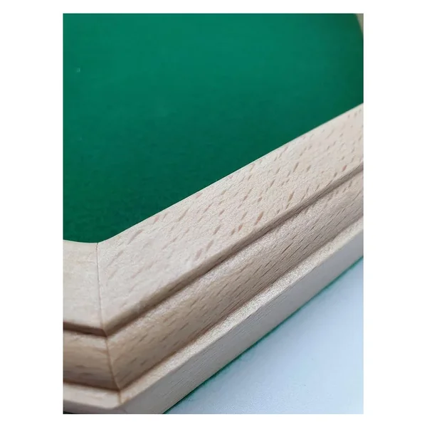 Piste de dés octogonale Ø 28 cm - Bois Brut - Jeux Chavet