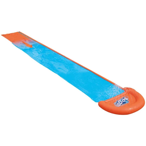 PISTE DE GLISSE JEU D'EAU ORANGE 549 CM X 82 CM