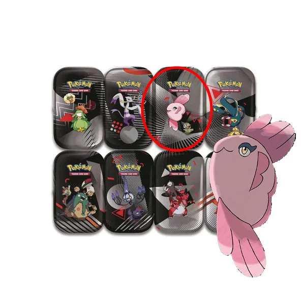 Pokémon: Mini tin Unys EV10.5 Foudre Noire & Flamme Blanche - Mamanbo & Coupenotte