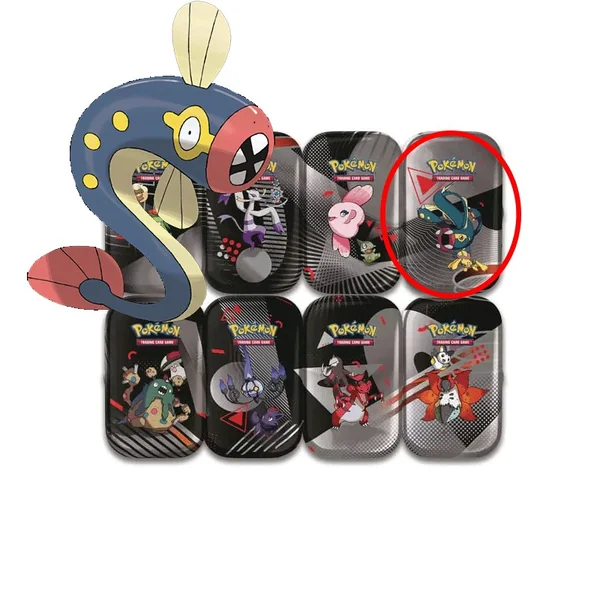 Pokémon: Mini tin Unys EV10.5 Foudre Noire & Flamme Blanche - Mygavolt & Lamperoie